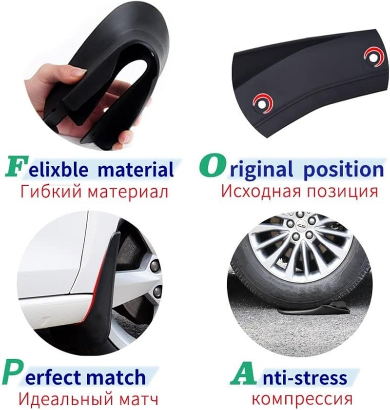 QASULER Car Mudguards for VW Passat B7 - Image 4