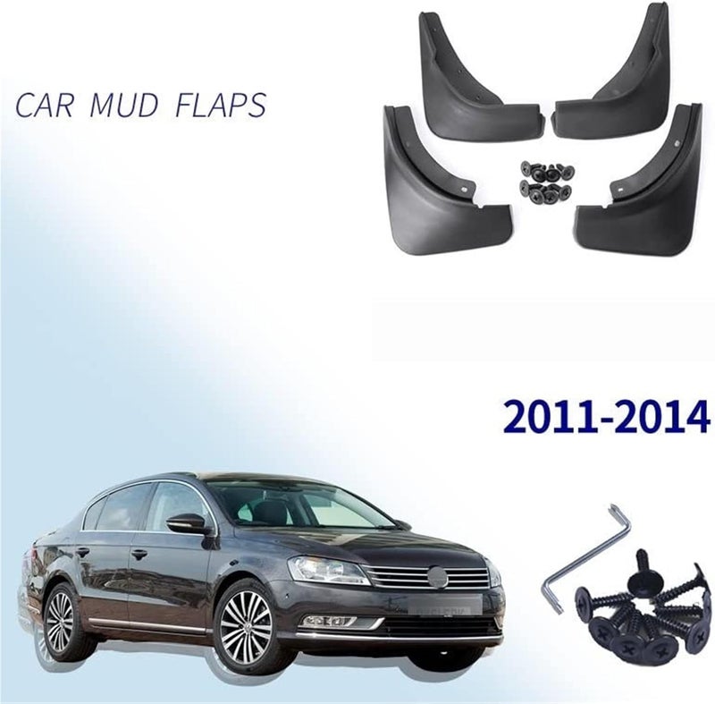 QASULER Car Mudguards for VW Passat B7 - Image 5