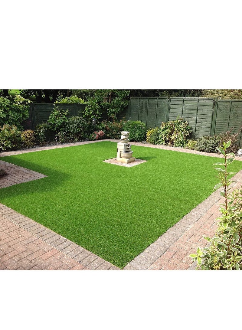 LINGWEI Artificial Grass Fake Grass Turf Gree 2x2m - Image 3