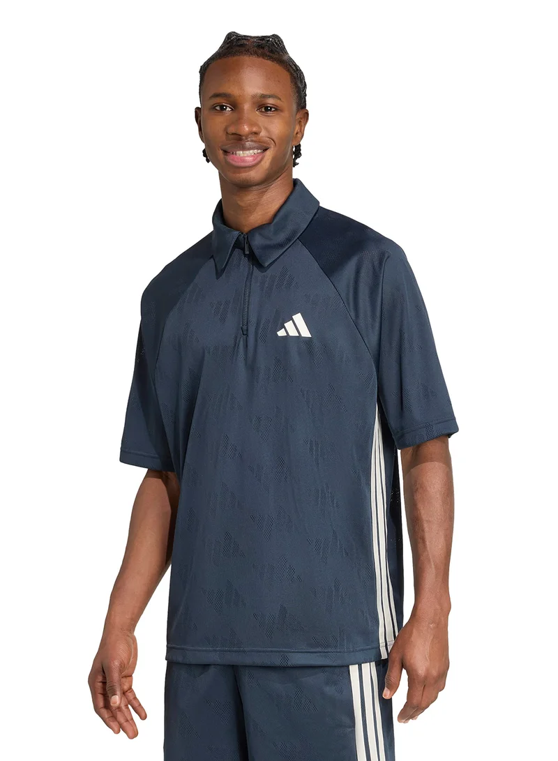 adidas Stadium Jacquard Polo T-Shirt