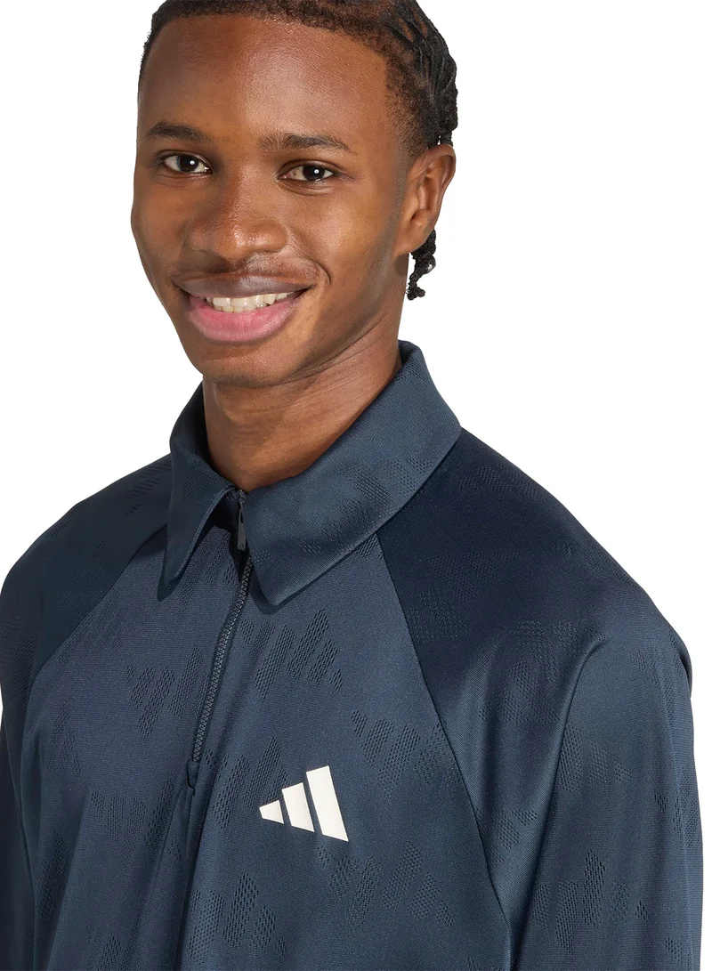 Adidas Stadium Jacquard Polo T-Shirt