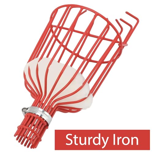 Home-X Fruit Picker Basket - Sturdy Tree Picker Tool with Adjustable Knob - Apple, Avocado, Peach, Pear, Lemon Grabber - Image 3