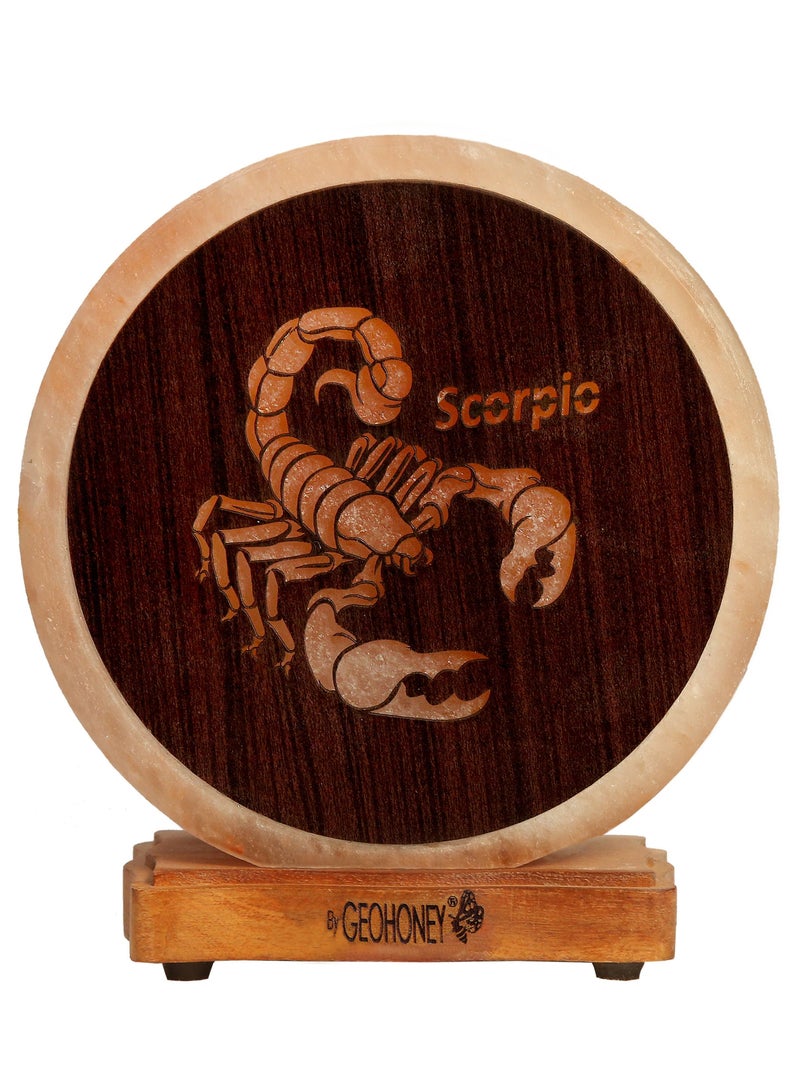 Geohoney - Himalayan Salt Lamp Zodiac Sign Scorpio - Image 2
