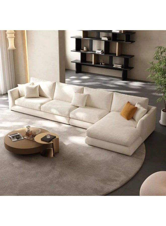 Maharat Al Bahar Luxury Modern L-Shape Sofa Set for Elegant Living Rooms - Image 1