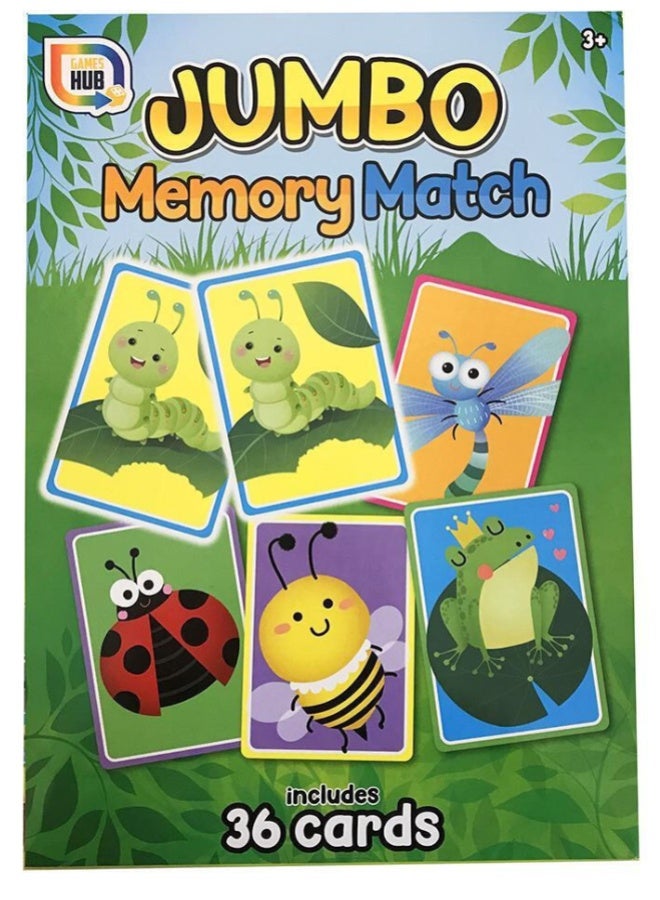 2 Asst A4 Card Games - Snap / Memory – Fun Kids Toy, Interactive Playtime & Gift Item
