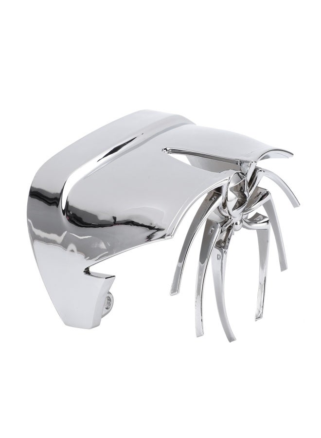 Motorcycle Spider Tail Light Cover Chrome Plated Rear Lamp Guard Rustproof Decorative - Image 2