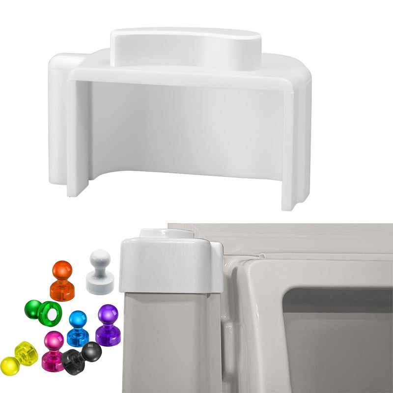 Refrigerator Door Flipper Mullion Repair Topper fit for Samsung Refrigerator RF28HDEDBSR RF28HDWDBSR RF31FMESBSRAA Fridge Replacement Parts Door Flipper DA9712684D DA9712624BDA9712624A