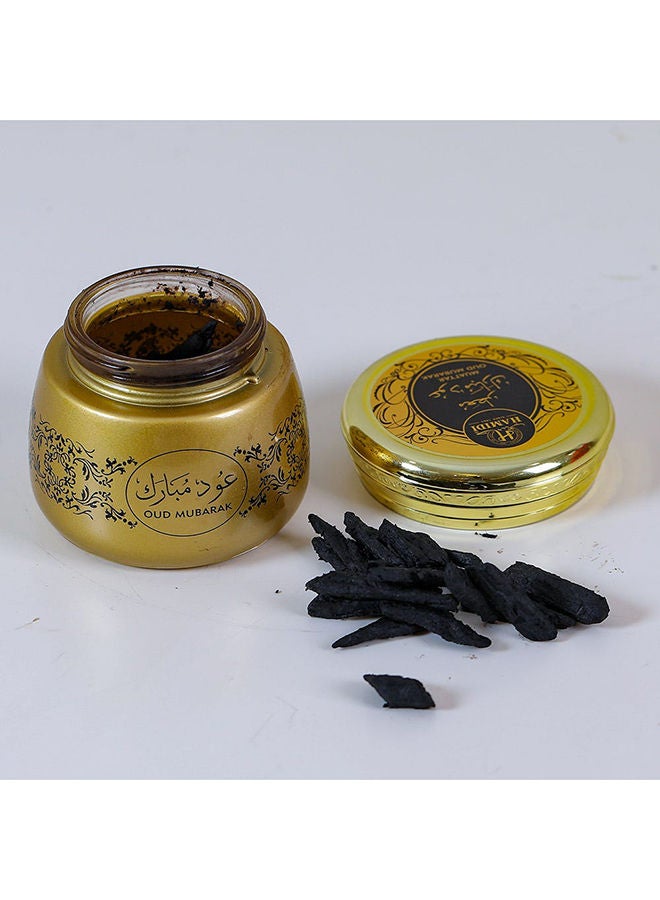 دانوب هوم معطر حميدي عود مبارك بخور 40 جرام بخاخ أقمشة عطري للمنزل والمكتب وغرفة المعيشة ذهبي  - Image 5