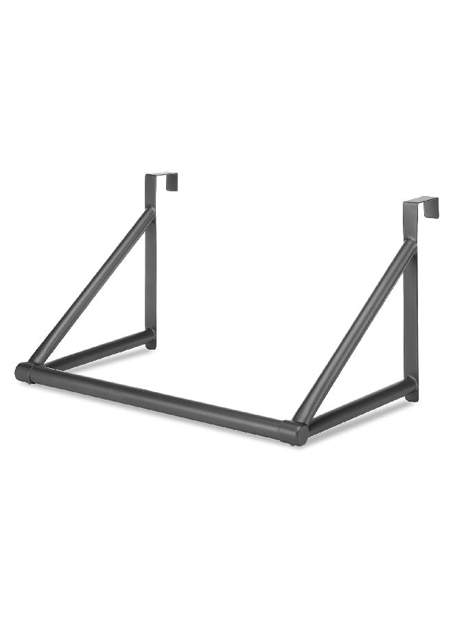 Whitmor Over The Door Epoxy Coated Closet Rod Gunmetal Grey 25.4 x 25.4 x 45.72 cm 6905-3836 - Image 1