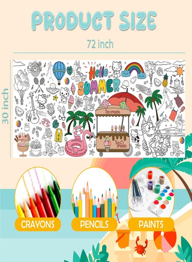 JXSDWANG Coloring Tablecloth - Image 2