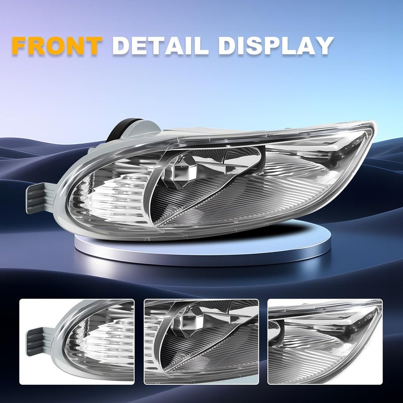 Shocklight Driving Fog Lights for Toyota Camry, Corolla, and Solara with Halogen Bulb & Wiring Kit - Image 2