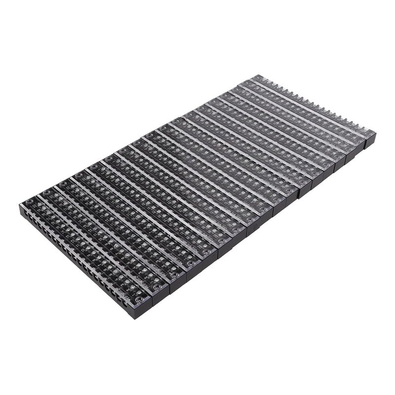 Terminal Block Strip 20 Position Dual Row Screw Type 600V 15A 25 Pieces - Durable ABS Shell, High Conductivity Copper Screws, Ideal for Electrical Wiring and Power Distribution - Image 4