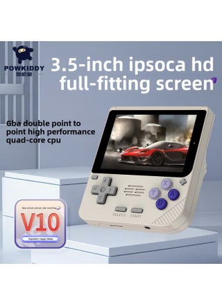 Powkiddy Bubble Machine Hall V10 Game Machine Palm Open Source GBA HD Vertical Version FC Game Machine Foreign Trade-Product Color:Khaki-Model:V10 - pzsku/Z88D4C3F7572410563E8CZ/45/1746193725/0ffba3d3-159f-45e8-90d8-bdb6f33e7c13