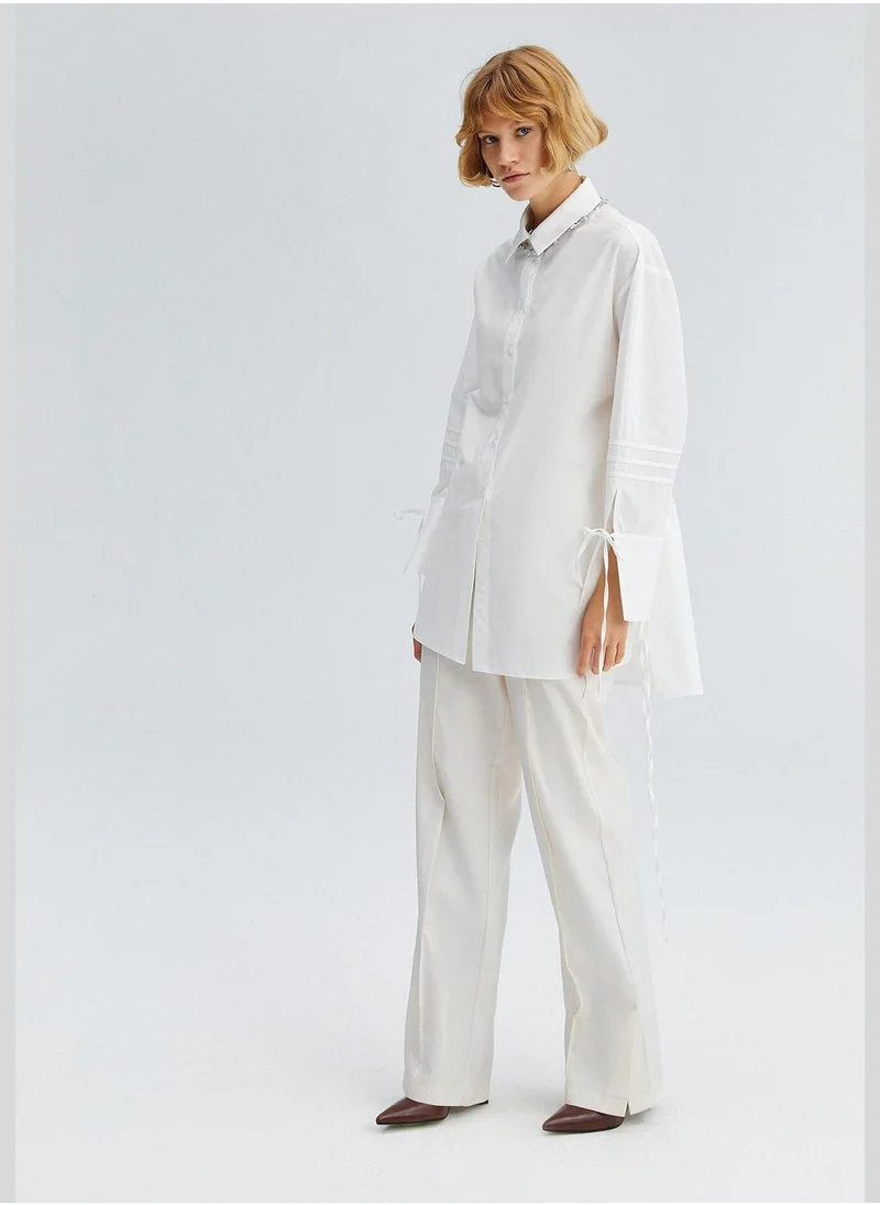 Touche LACE DETAILED SHIRT