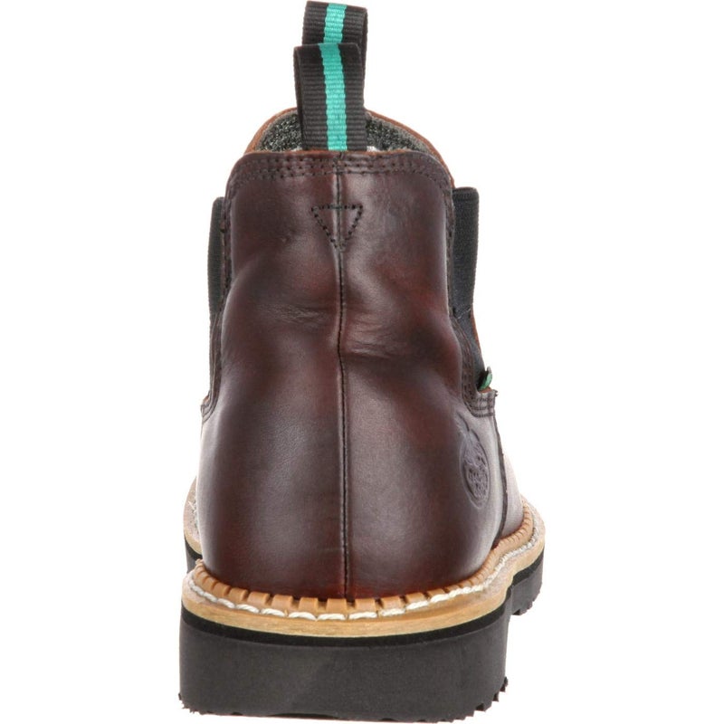Georgia Boot Georgia Giant High Romeo Waterproof Steel Toe Boot, Soggy Brown, Size 13(W) - Image 5