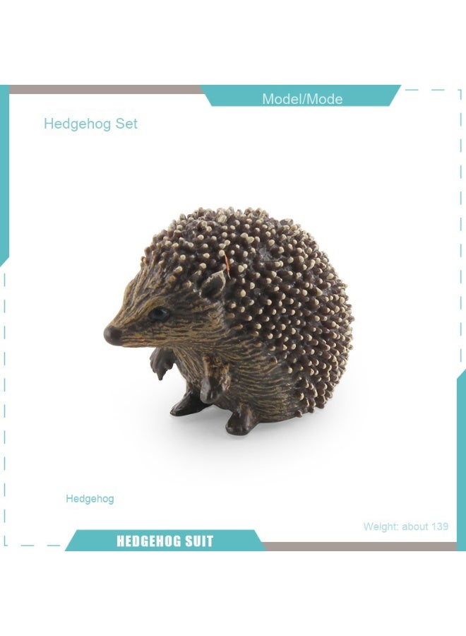 NIBEMINENT Realistic Forest Mammal Hedgehog Model