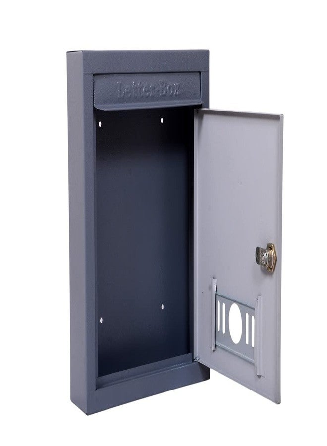 SPYLOCK Metal Mail Box Letter Box Home and Gate Wall Mount 9 x 11 x 3 inch - Image 2