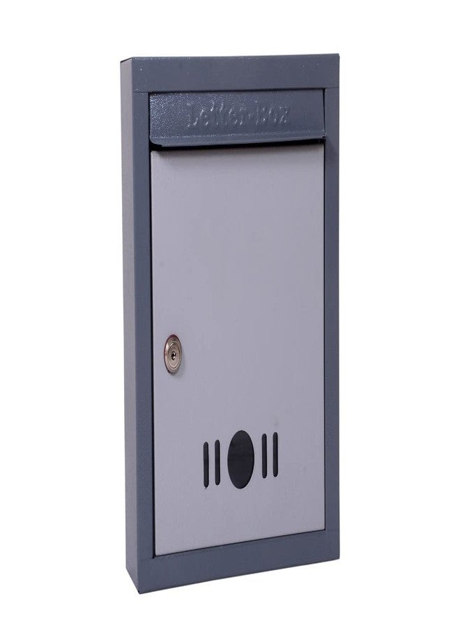 SPYLOCK Metal Mail Box Letter Box Home and Gate Wall Mount 9 x 11 x 3 inch - Image 1