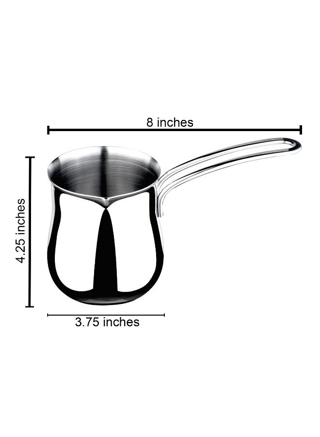 Cuisinox غلاية قهوة تركية من الفولاذ المقاوم للصدأ من كوزينوكس، 24 أونصة - Image 2