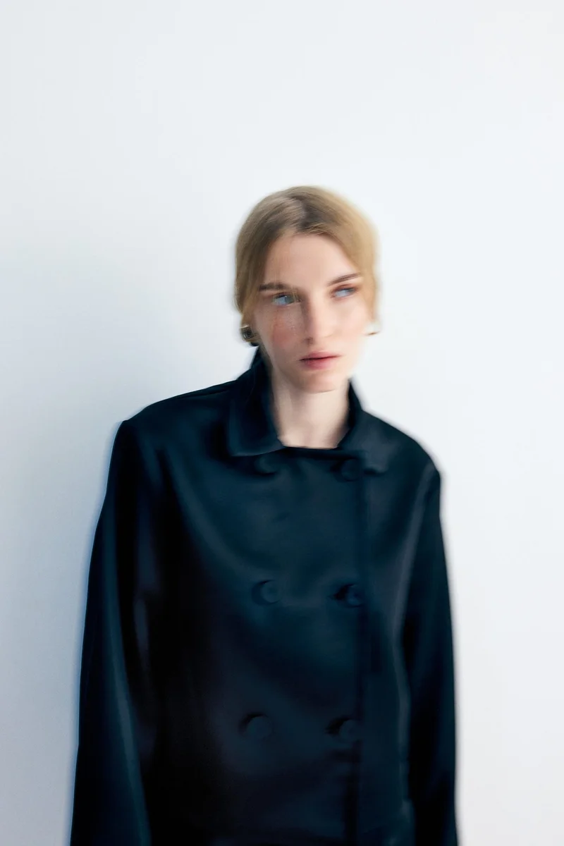 اتش اند ام جاكيت بأزرار مزدوجة