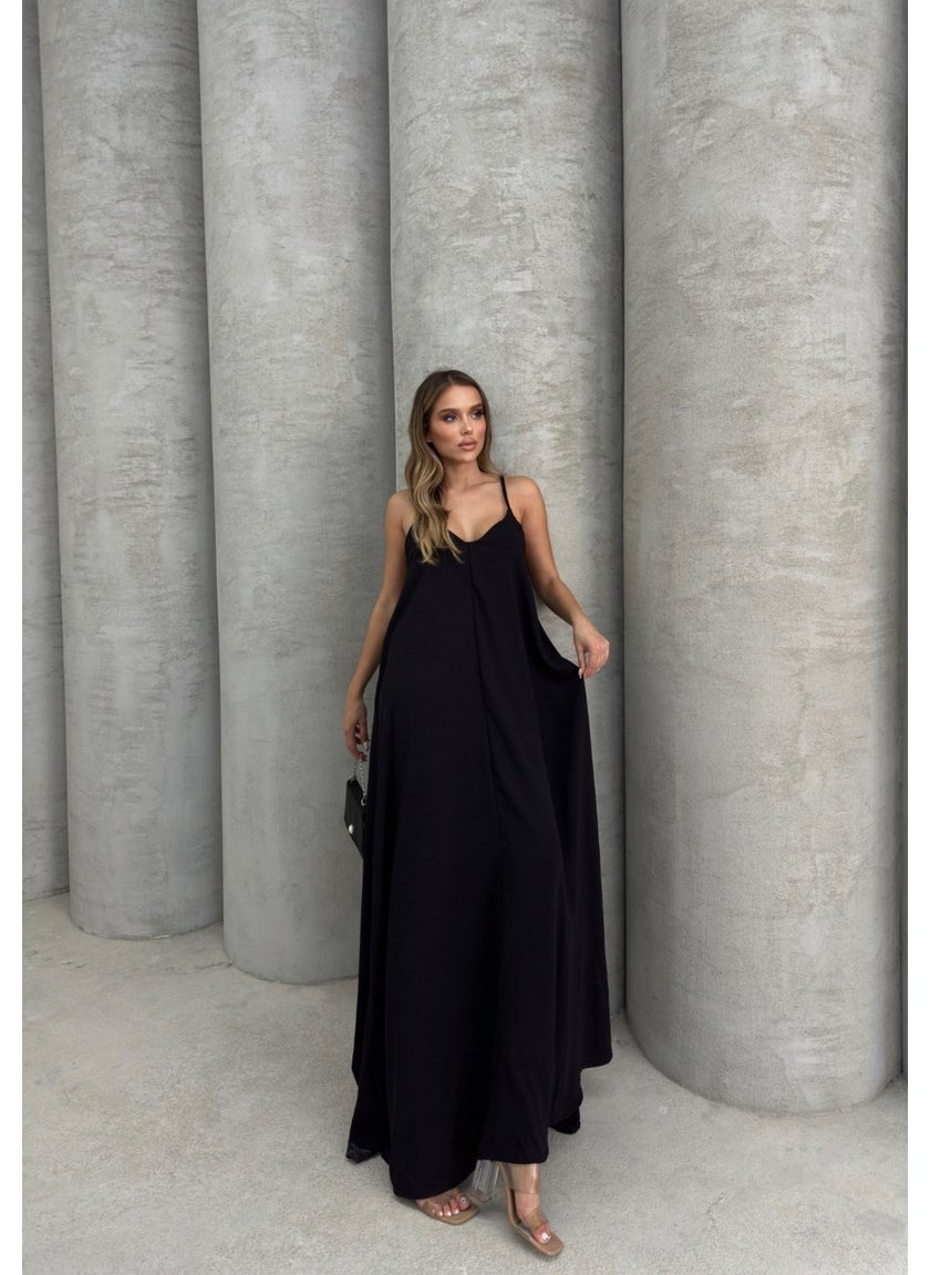 Işılda Fashion Işılda Ayrobin Fabric Suspender Dress  - Image 2