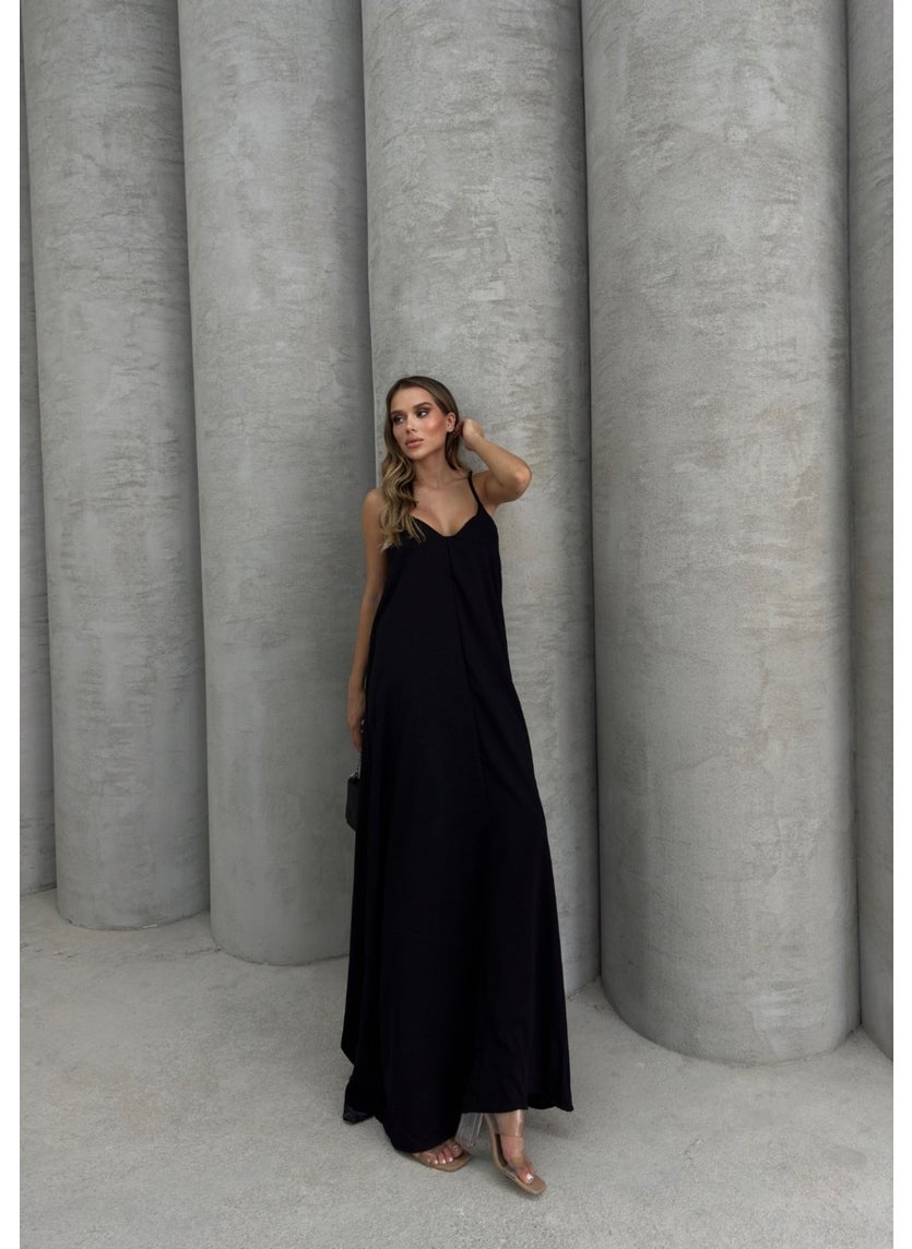 Işılda Fashion Işılda Ayrobin Fabric Suspender Dress  - Image 3