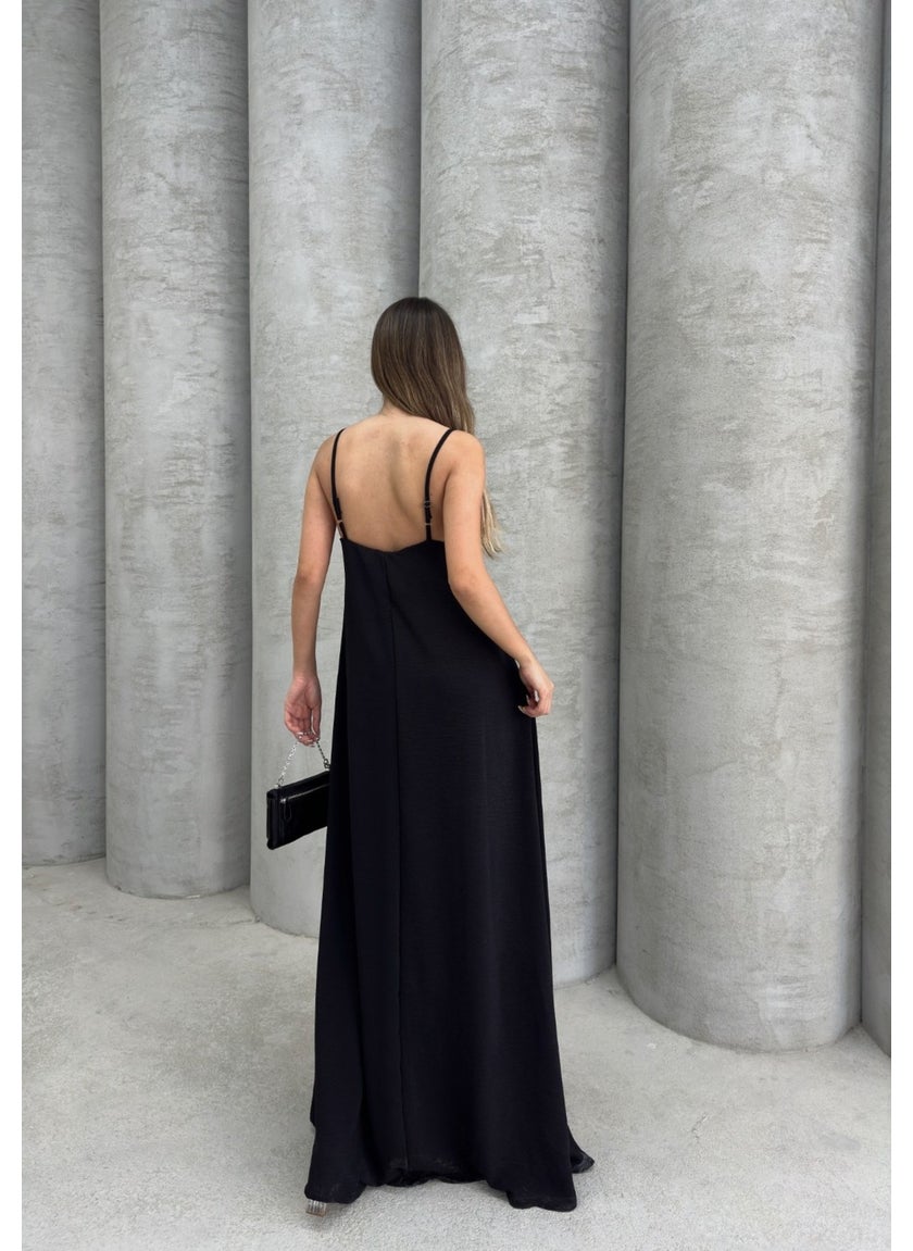 Işılda Fashion Işılda Ayrobin Fabric Suspender Dress  - Image 4