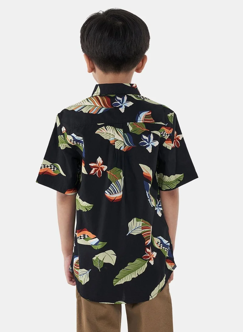 VANS Kids' Lucid Floral Print Shirt
