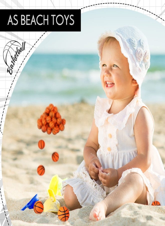 Hungdao 30 Pcs Mini Basketballs Stress Balls 1.18 Inch Mini Basketball Party Favor Tiny Foam Basketballs Small Soft Sports Balls Basketball Decorations Foam Toy for Relief Party - Image 5