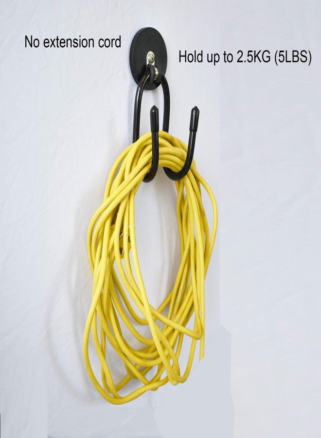 YYST Magnetic Extension Cord Holder Hanger Organizer Cable Hanger for House, Basement, RV, Garage - Cables, Hoses, Ropes- Type W (1) - Image 3
