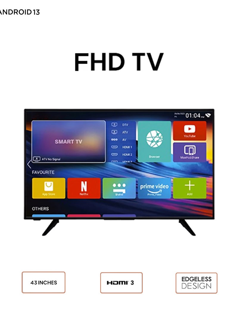 AVANOS - 43" FHD Edgeless Android TV - Image 1