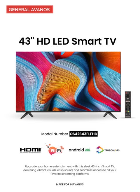 43" FHD Edgeless Android TV