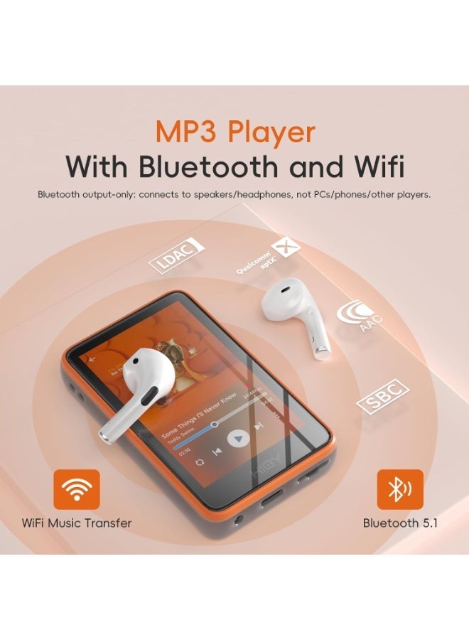 HiBy مشغل موسيقى HiBy R1 HiFi، يدعم تشغيل ملفات MP3، منفذ USB، محول رقمي تناظري، واي فاي، بلوتوث، 5.1، DSD256، PCM384kHz/32bit، X1600E CS43131، راديو ويب MSEB، مخرج 3.5 ملم - Image 5