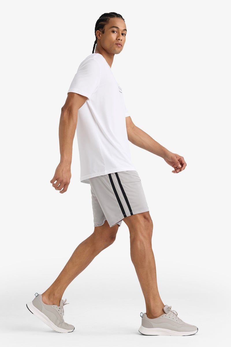 DeFacto Grey Man DeFactoFit Standard Fit Sports Shorts Casual - Image 1