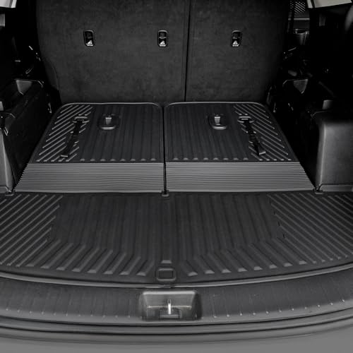 HOUCLEMIC Cargo Mat for Kia Sorento 2021-2025 2026, All Weather TPE Trunk Mat with Backrest Mat Waterproof Durable Seat Cover Protector Replacement for Kia Sorento - Image 5