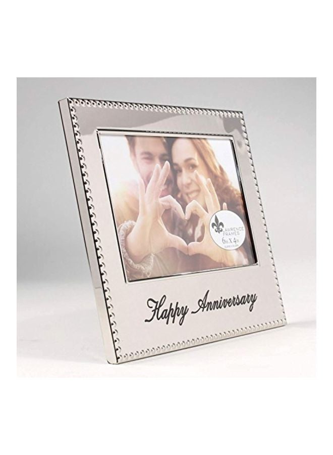 لورانس فرايمز إطار صور بطبعة عبارة "Happy Anniversary" - Image 2