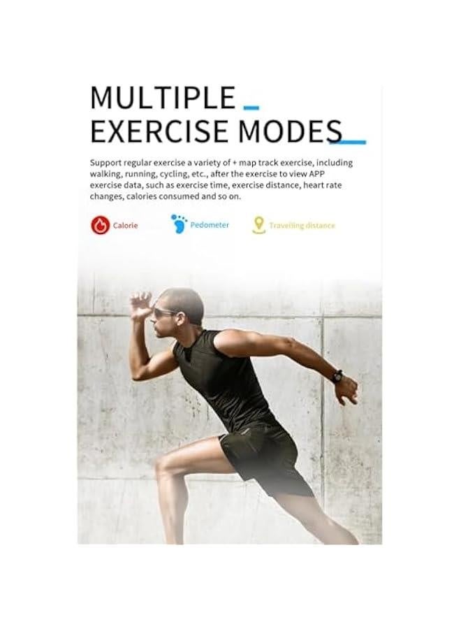 Smart Ring Fitness Ring for Women Men, Multiple Sport Modes Health Ring with Heart Rate Sleep Monitor, IP68 Waterproof Step Counter Calorie Tracking Ring (Silver) - Image 5