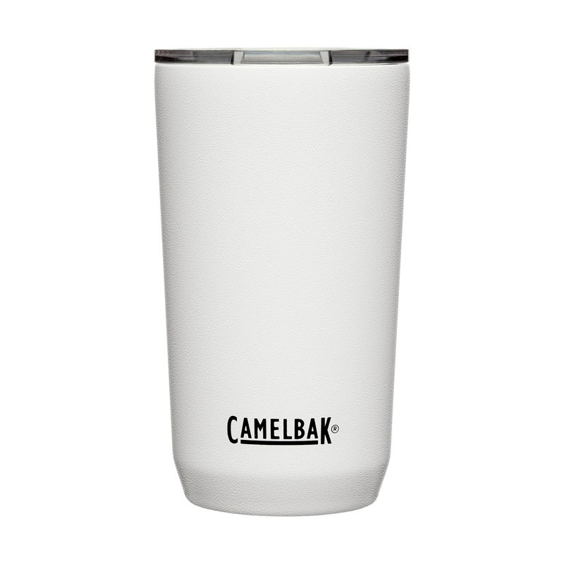 CamelBak Horizon 16oz Tumbler - Insulated Stainless Steel - Tri-Mode Lid - White - Image 1