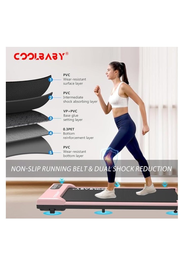 Walking PadUnder Desk Treadmills for Home 265 Lbs Capacity 3 in 1 Portable Walk ng Treadmill