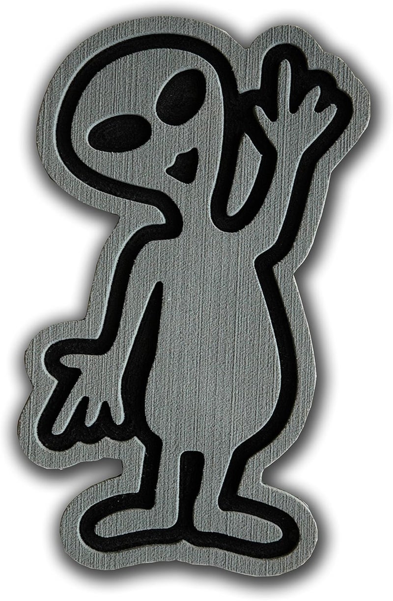 Toejamr Snowboard Stomp Pad - Alien - Gray - Image 1