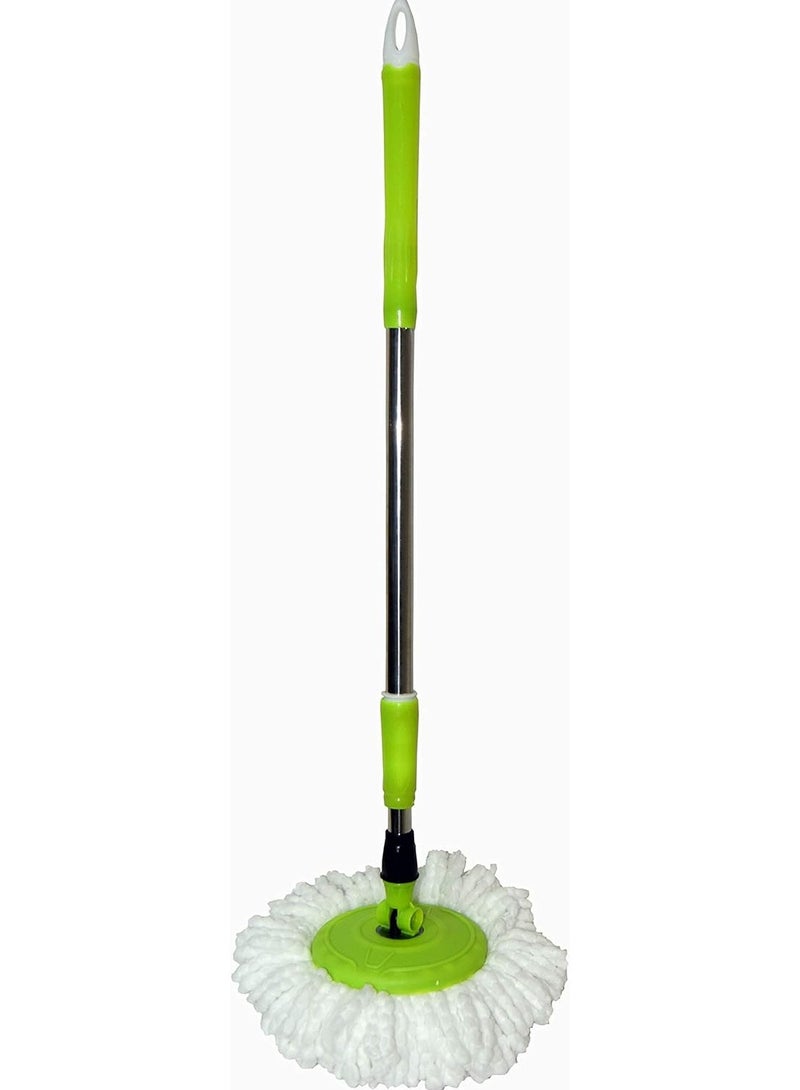 360 Degree Rotating Mop, Steel Center with Bucket, Green, 2018-027-2 - Image 3
