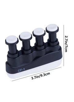 HY Finger Enhancer Hand-held Exerciser Guitar Trainer Suitable For 4 Kinds Of Tension Adjustable For Guitar, Piano, Trigger Finger Training, Improve Finger Agility And Strength  - Image 4