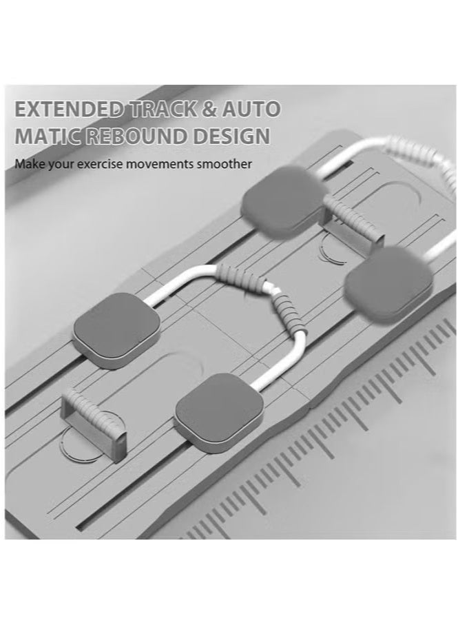 فيتنس ورلد لوح بيلاتيس - مجموعة إصلاح بيلاتيس ، لوح إصلاح بيلاتيس قابل للطي متعدد الأغراض للمنزل، لوح انزلاقي 5 في 1 لتمارين بيلاتيس - Image 3