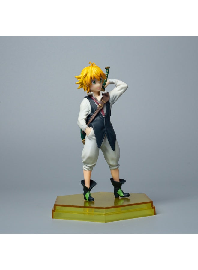 general Meliodas desktop decoration, character model collection, decorative toys, gifts for family and friends - Image 2