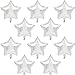 BEISHIDA 30 Pcs 18 Silver Star Balloons Foil Balloons Mylar Balloons for Birthday PartyWeddingValentines Day engagement partyChristmasBaby Shower Backdrops Decorations - Image 4