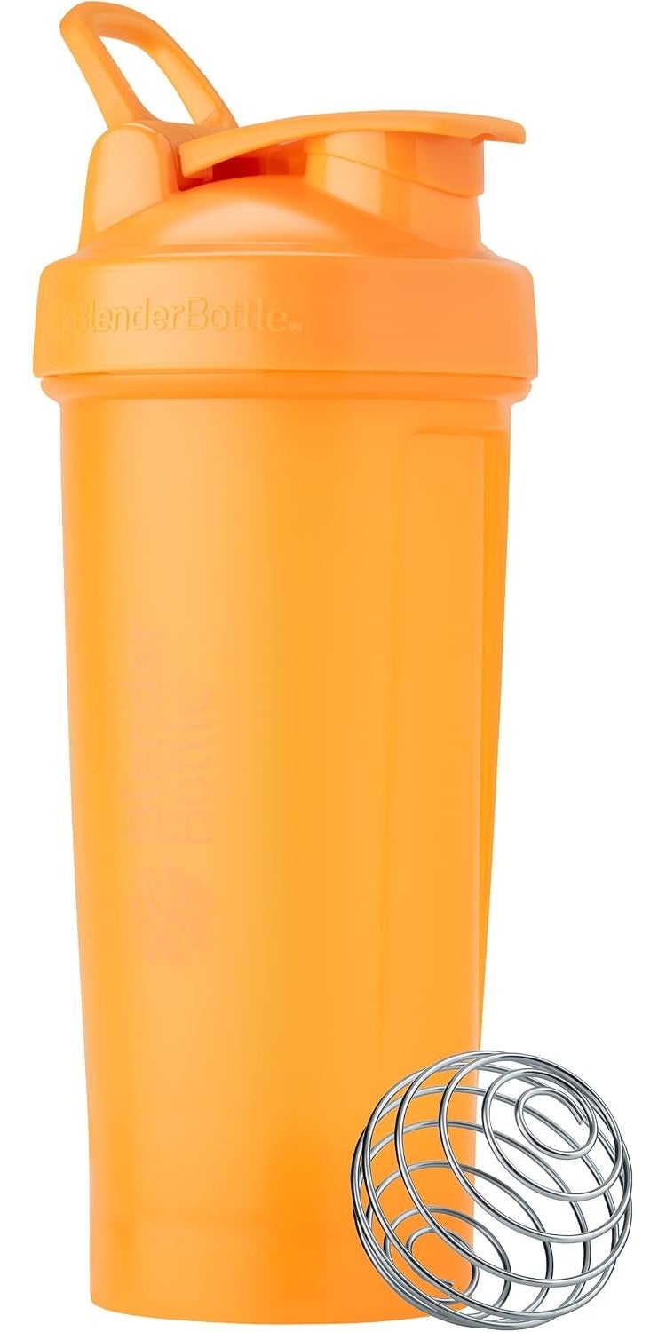 BlenderBottle Classic V2 Shaker Bottle 28oz - Protein Shaker for Shakes & Pre-Workout, BPA-Free, Dishwasher Safe, Tan - Image 2