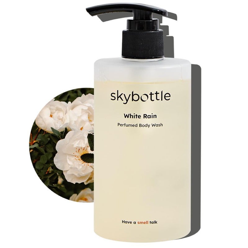 skybottle Body Wash Refreshing and Cleansing With AHA Deep Moisture for Dry Skin Perfumed with Bergamot White Rose Scent101 Fl Oz - Image 1