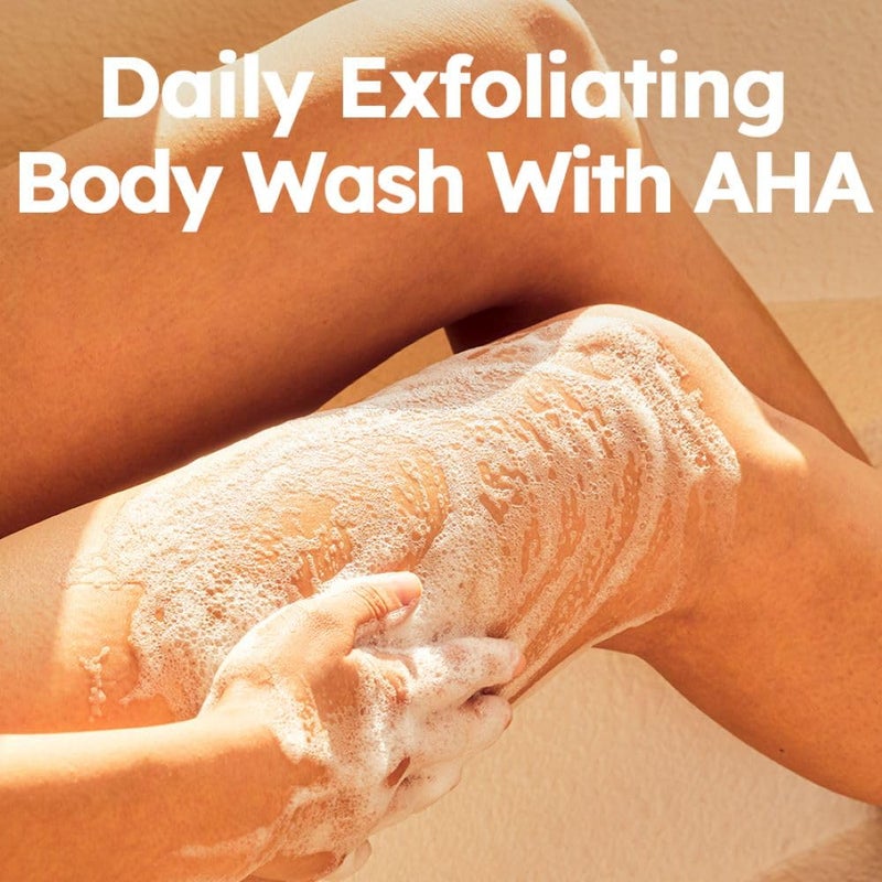 skybottle Body Wash Refreshing and Cleansing With AHA Deep Moisture for Dry Skin Perfumed with Bergamot White Rose Scent101 Fl Oz - Image 4