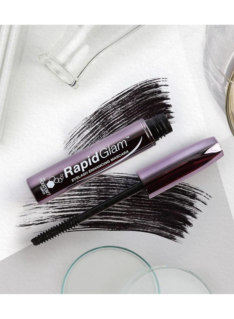 Rapidlash Rapid Glam Volume Boost Serum Mascara, 0.14 oz (4 g), Black  - Image 3