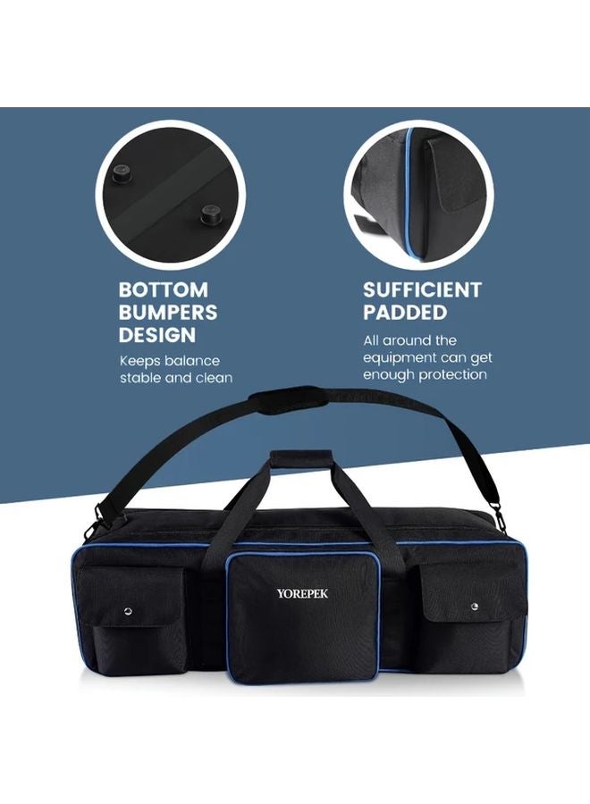 YOREPEK 30 5 Inches Professional Heavy Duty Tripod Case Dual Padding Storage - Image 2